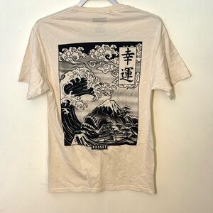 Boxset Brand Cream Graphic T-Shirt for Men. Size M. EUC.